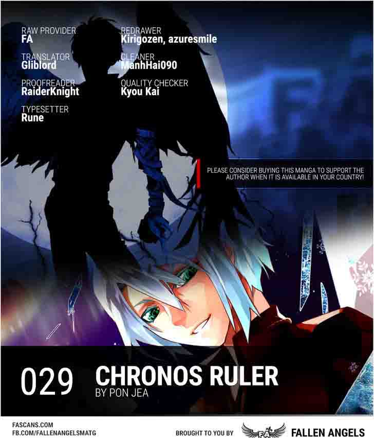 Chronos Ruler Chapter 29 Page 1