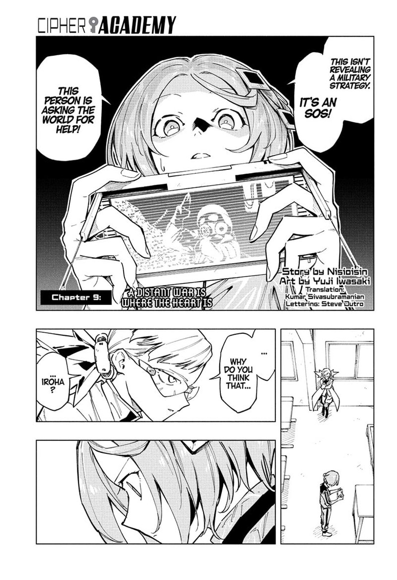 Cipher Academy Chapter 9 Page 1