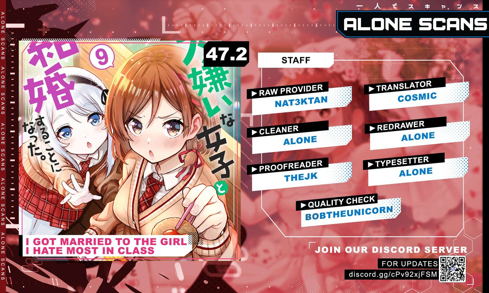 Class No Daikirai Na Joshi To Kekkon Suru Koto Ni Natta Chapter 47b Page 2