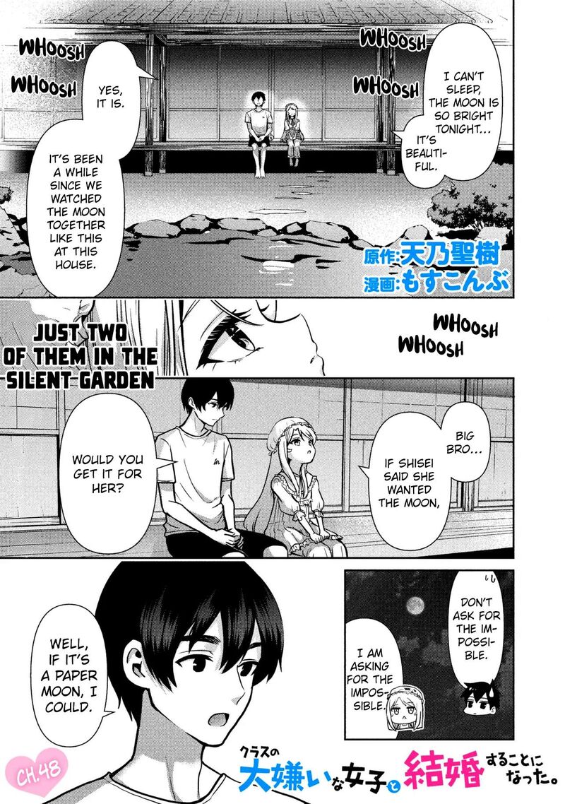 Class No Daikirai Na Joshi To Kekkon Suru Koto Ni Natta Chapter 48a Page 3