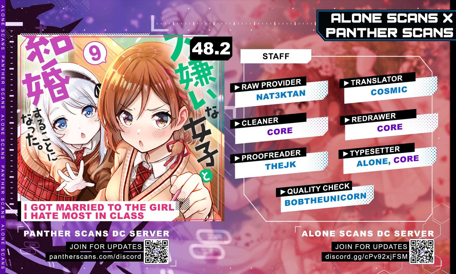 Class No Daikirai Na Joshi To Kekkon Suru Koto Ni Natta Chapter 48b Page 1