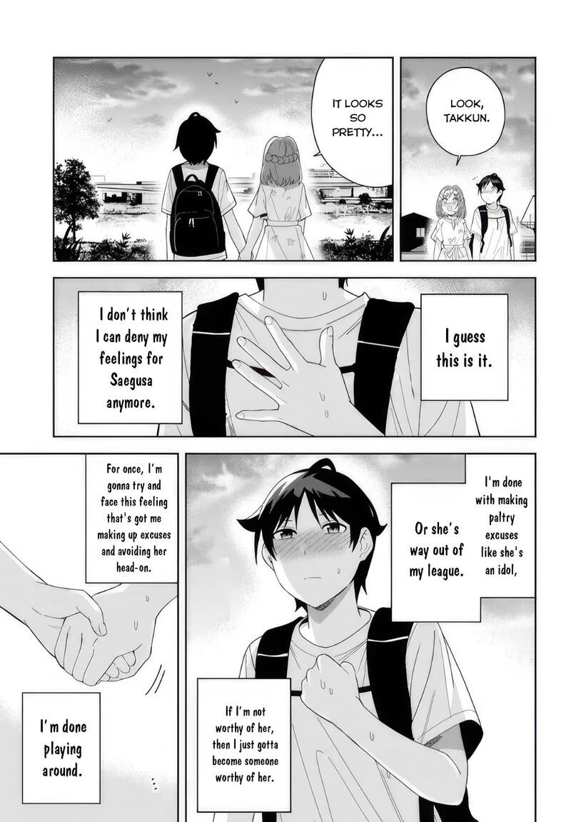 Classmate No Moto Idol Ga Tonikaku Kyodou Fushin Nan Desu Chapter 11 Page 19