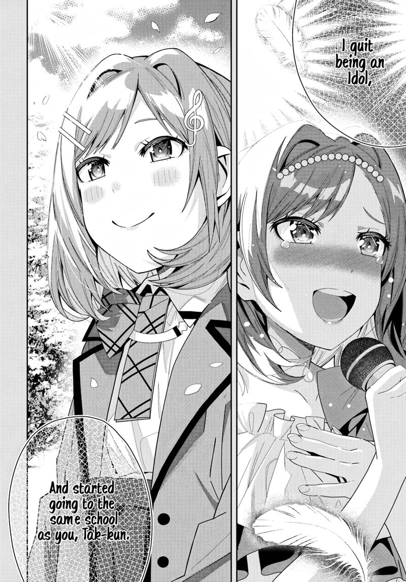 Classmate No Moto Idol Ga Tonikaku Kyodou Fushin Nan Desu Chapter 15 Page 10