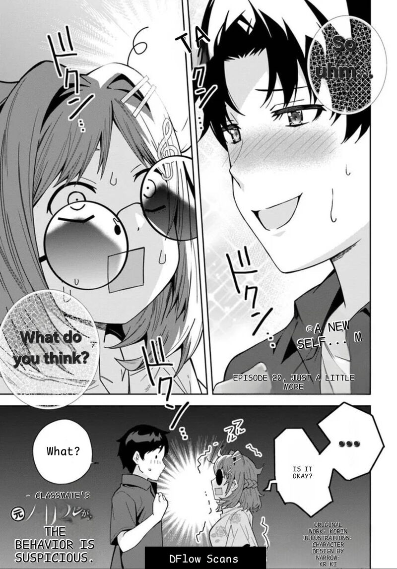 Classmate No Moto Idol Ga Tonikaku Kyodou Fushin Nan Desu Chapter 20 Page 1