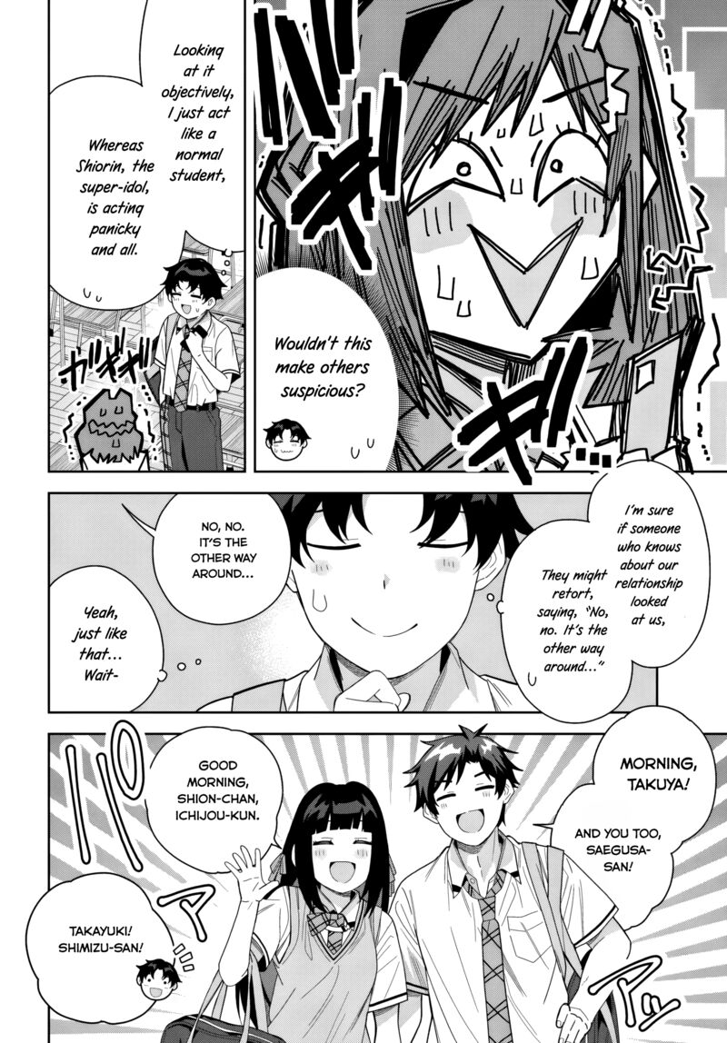 Classmate No Moto Idol Ga Tonikaku Kyodou Fushin Nan Desu Chapter 24 Page 10