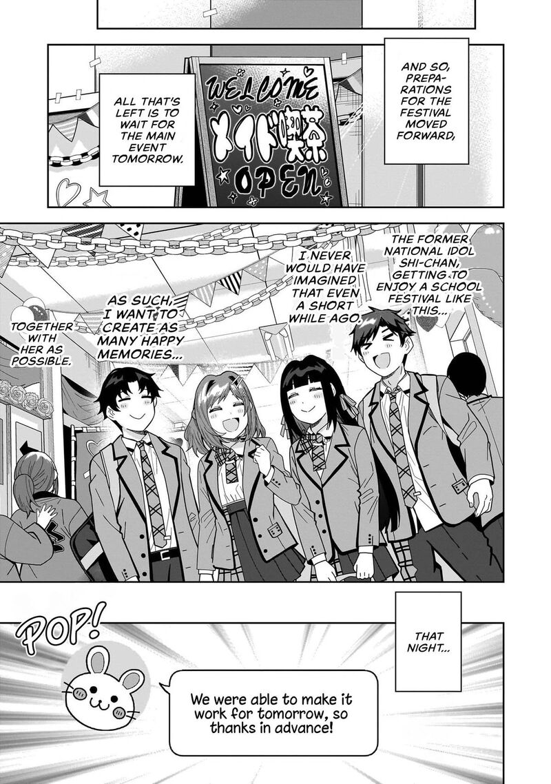 Classmate No Moto Idol Ga Tonikaku Kyodou Fushin Nan Desu Chapter 28 Page 35