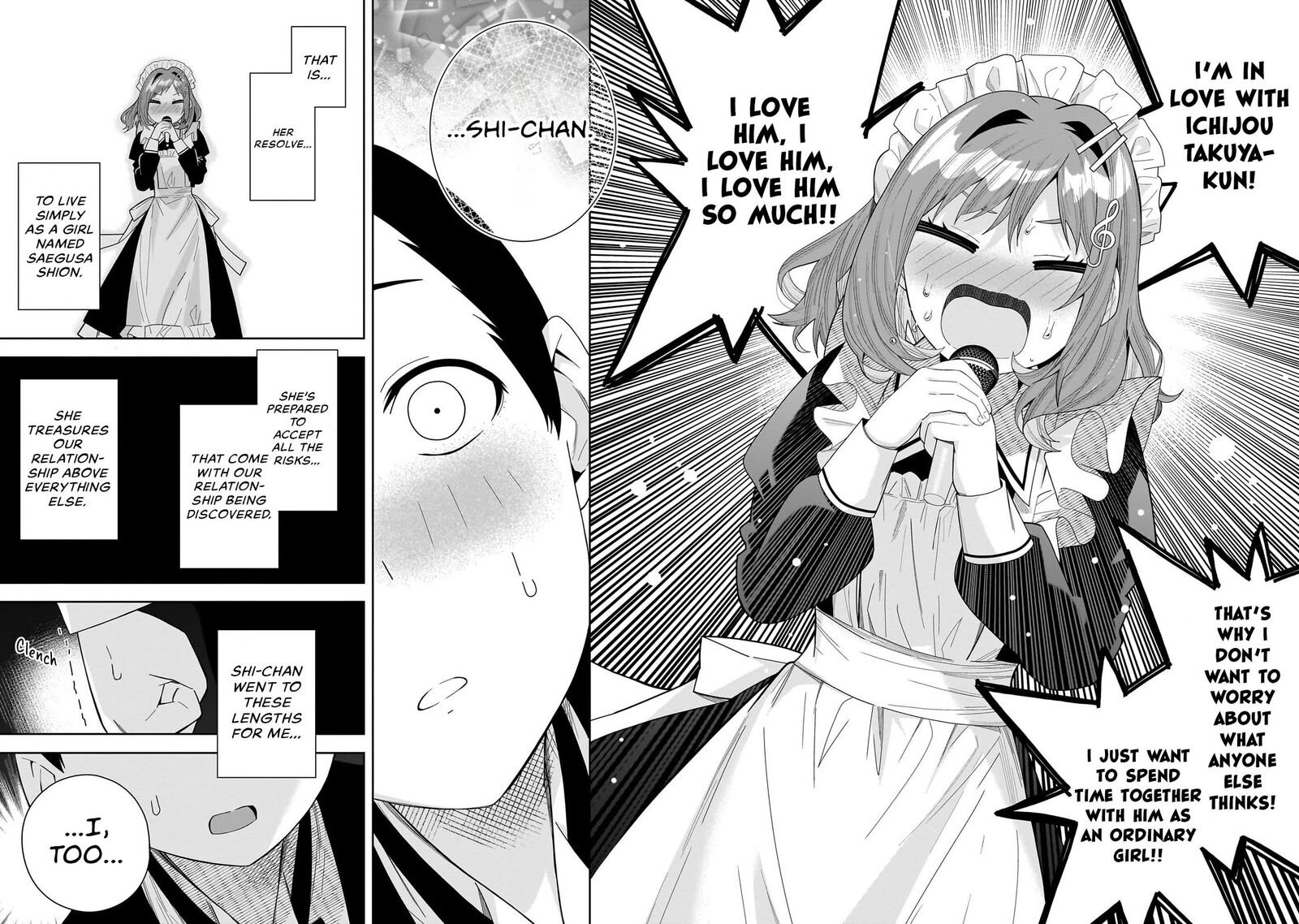 Classmate No Moto Idol Ga Tonikaku Kyodou Fushin Nan Desu Chapter 32 Page 2