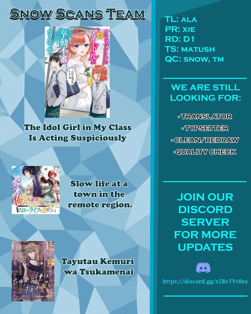 Classmate No Moto Idol Ga Tonikaku Kyodou Fushin Nan Desu Chapter 5 Page 29
