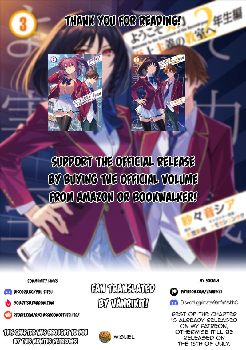 Classroom Of The Elite 2nd Year Chapter 18 Page 15