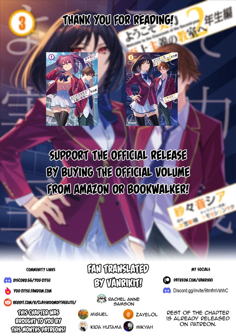 Classroom Of The Elite 2nd Year Chapter 19 Page 14