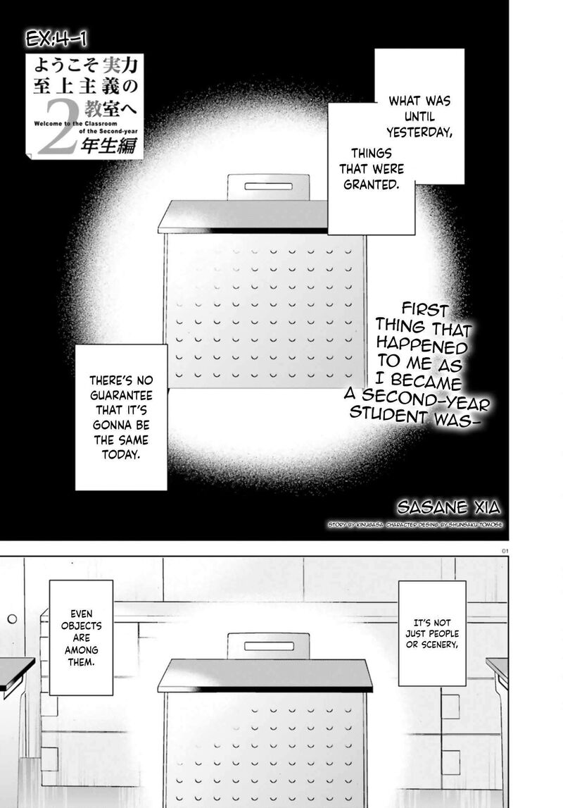 Classroom Of The Elite 2nd Year Chapter 19e Page 1