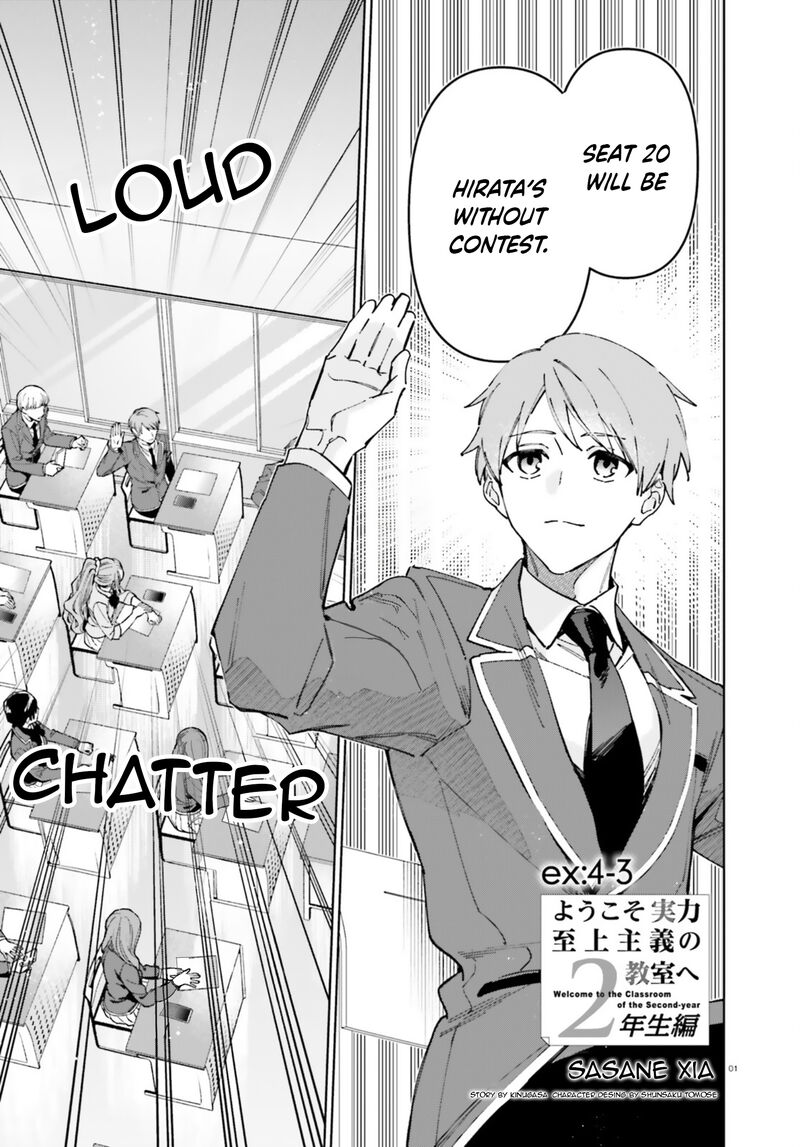 Classroom Of The Elite 2nd Year Chapter 19g Page 1