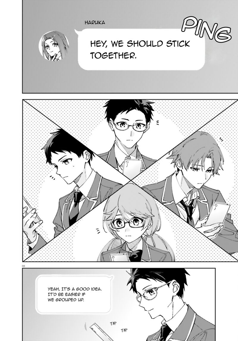 Classroom Of The Elite 2nd Year Chapter 19z Page 8