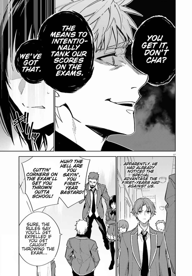 Classroom Of The Elite 2nd Year Chapter 3 Page 7