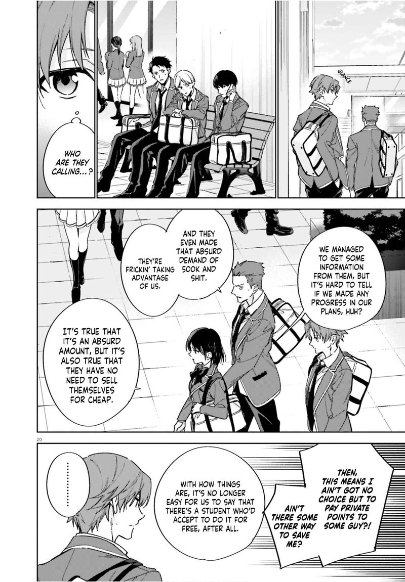 Classroom Of The Elite 2nd Year Chapter 4 Page 20