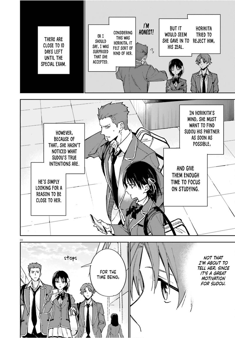 Classroom Of The Elite 2nd Year Chapter 4 Page 8