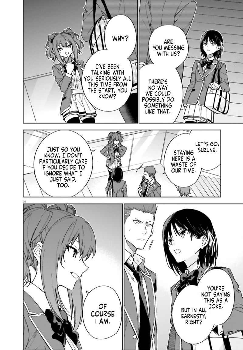 Classroom Of The Elite 2nd Year Chapter 5 Page 8