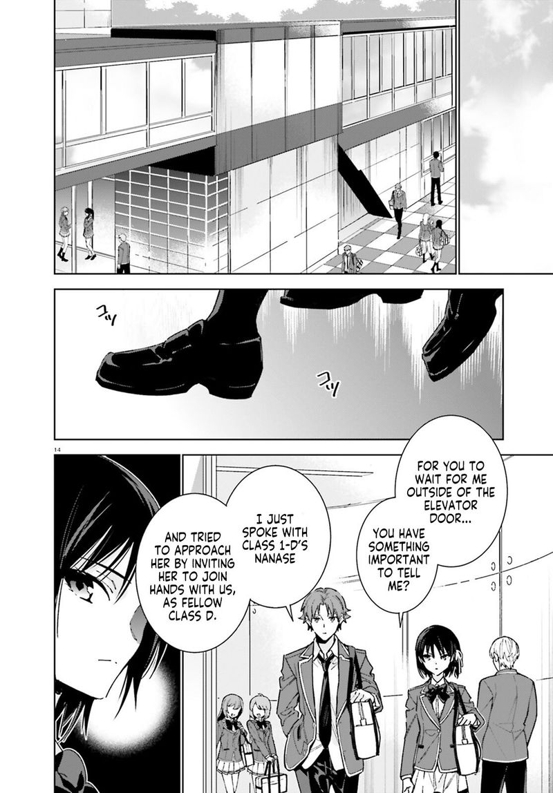 Classroom Of The Elite 2nd Year Chapter 6 Page 14