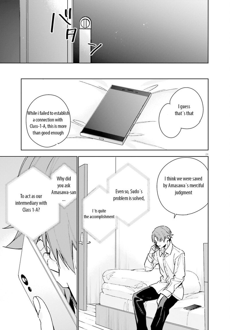 Classroom Of The Elite 2nd Year Chapter 8 Page 21