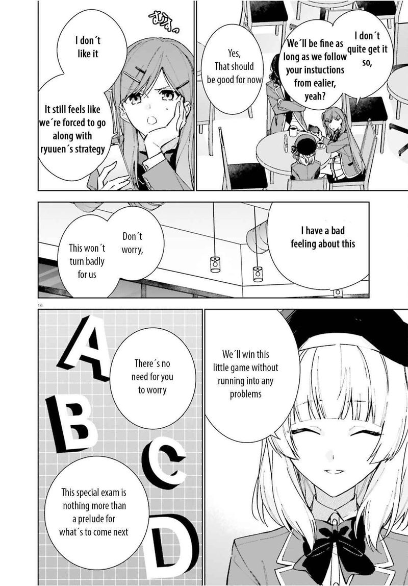 Classroom Of The Elite 2nd Year Chapter 8e Page 16