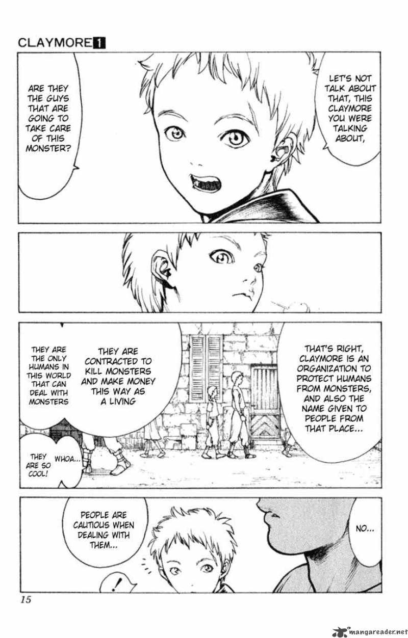 Claymore Chapter 1 Page 13