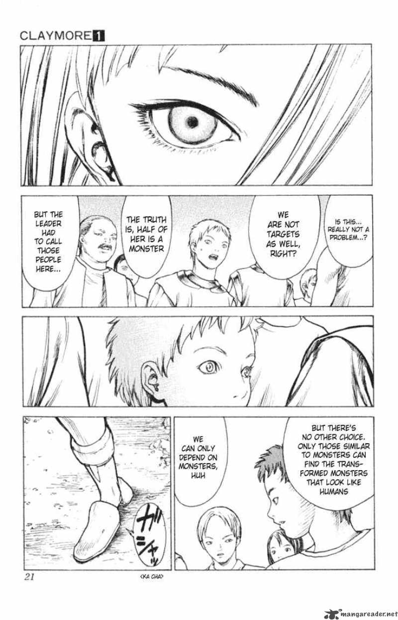 Claymore Chapter 1 Page 19