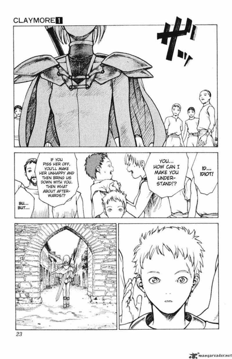 Claymore Chapter 1 Page 21