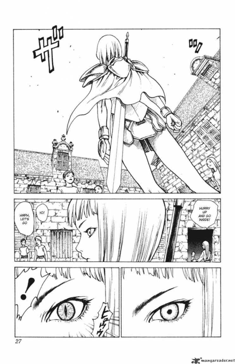 Claymore Chapter 1 Page 25