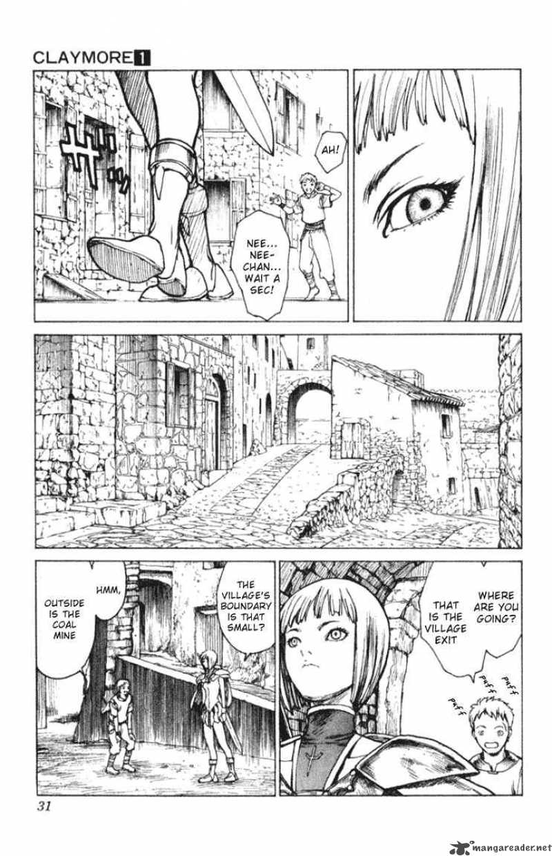 Claymore Chapter 1 Page 29