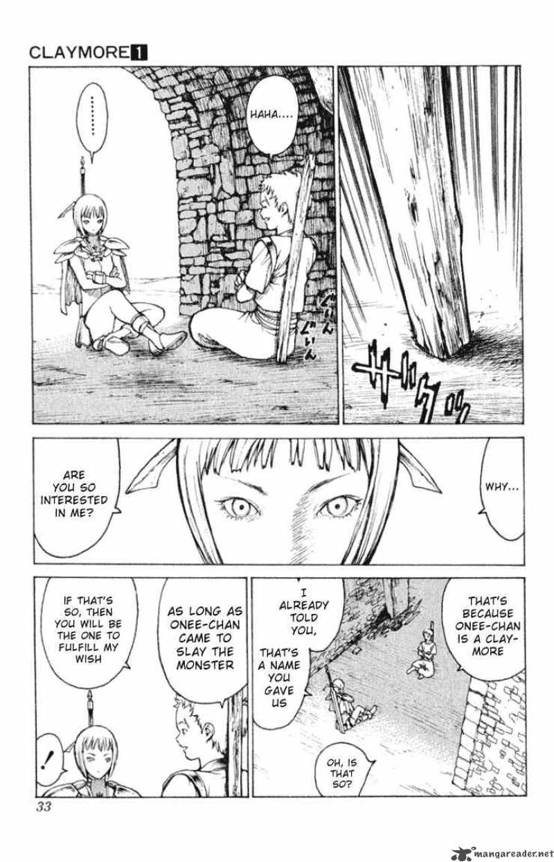 Claymore Chapter 1 Page 31