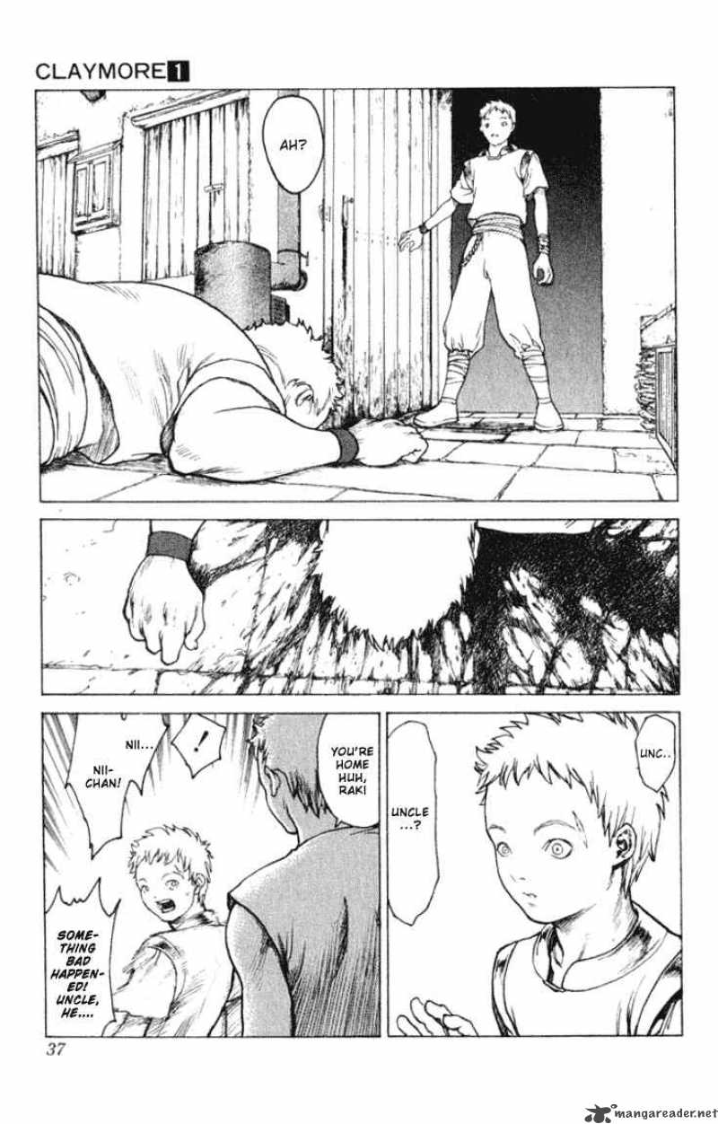 Claymore Chapter 1 Page 35