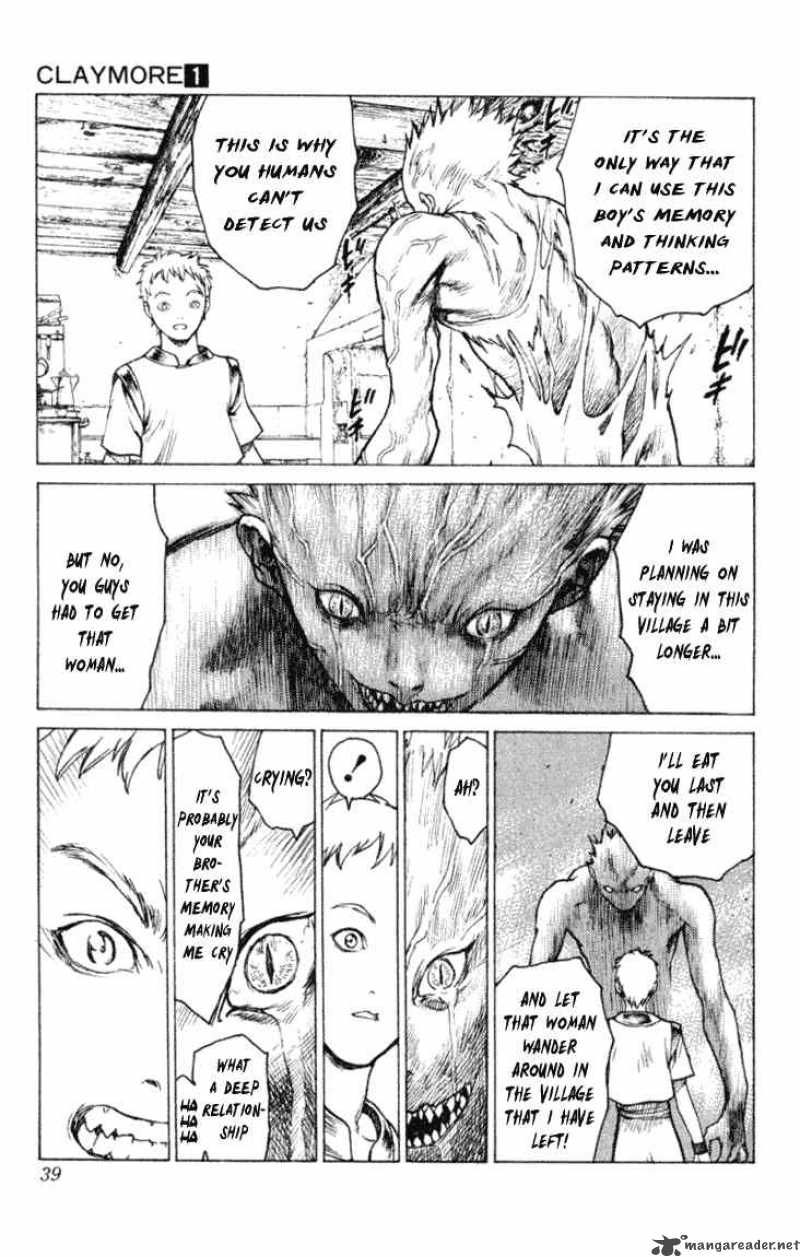 Claymore Chapter 1 Page 37