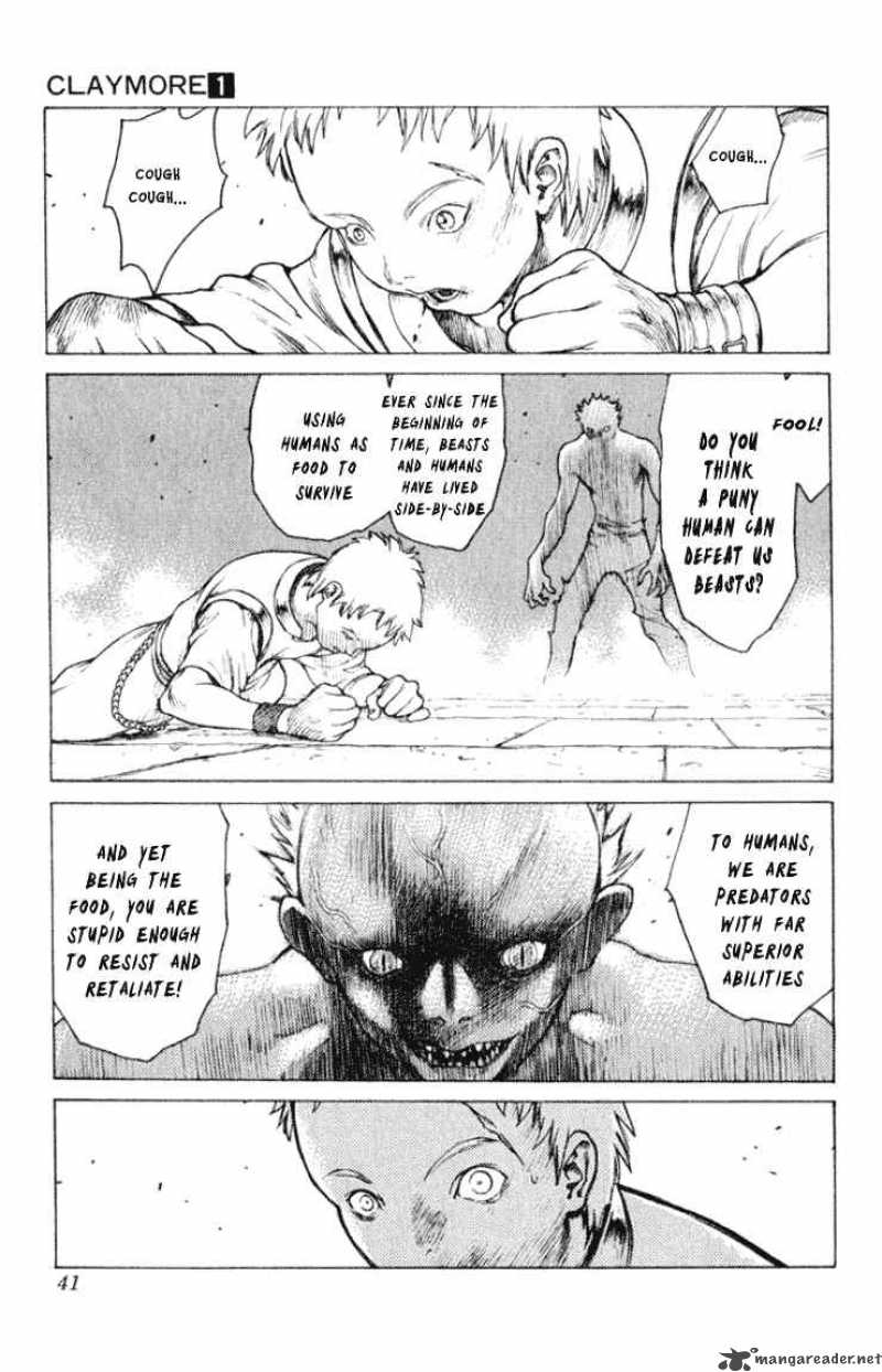 Claymore Chapter 1 Page 39