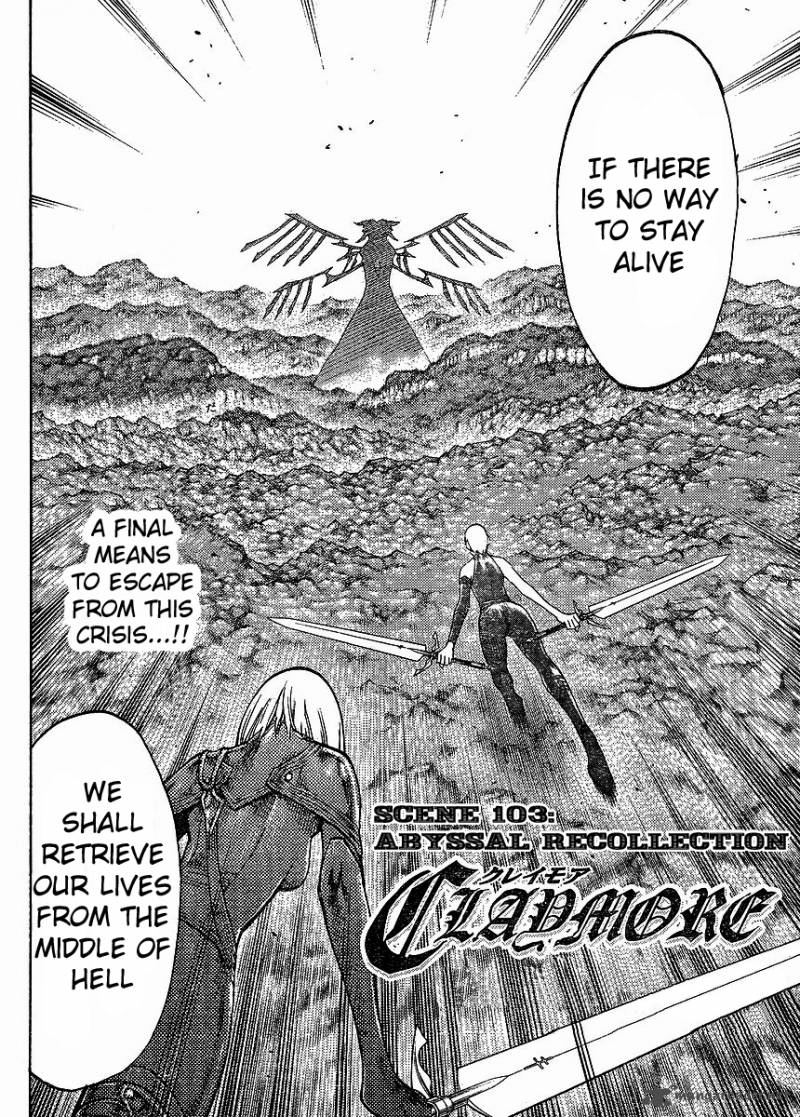 Claymore Chapter 103 Page 2