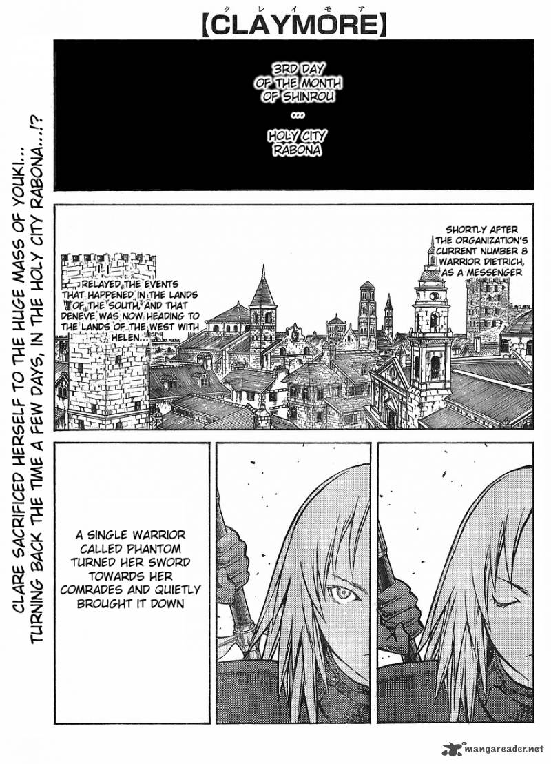 Claymore Chapter 106 Page 1