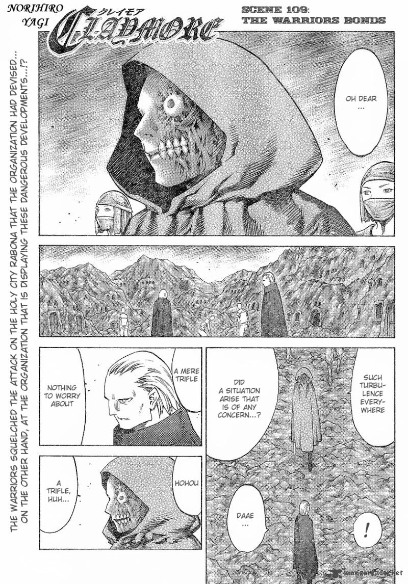 Claymore Chapter 109 Page 1