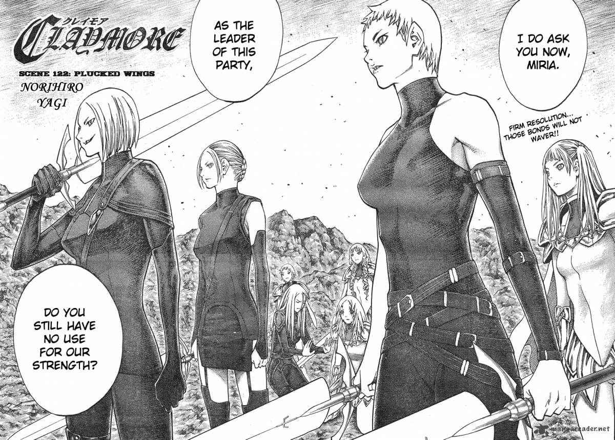 Claymore Chapter 122 Page 2