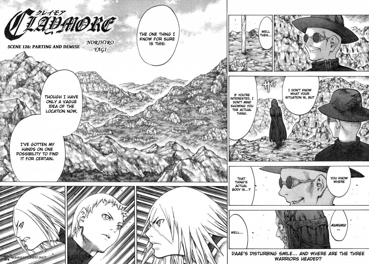 Claymore Chapter 126 Page 2