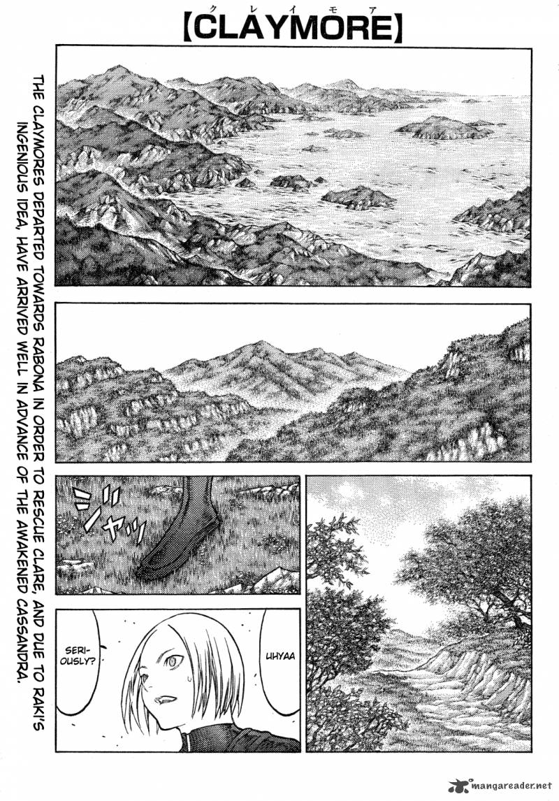 Claymore Chapter 128 Page 1