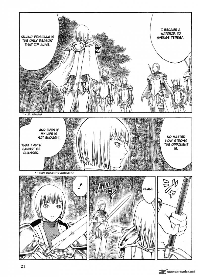 Claymore Chapter 130 Page 19