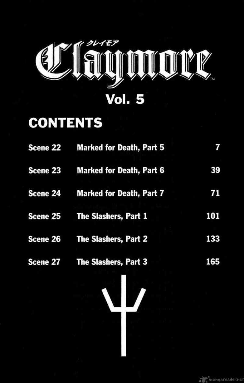 Claymore Chapter 22 Page 1