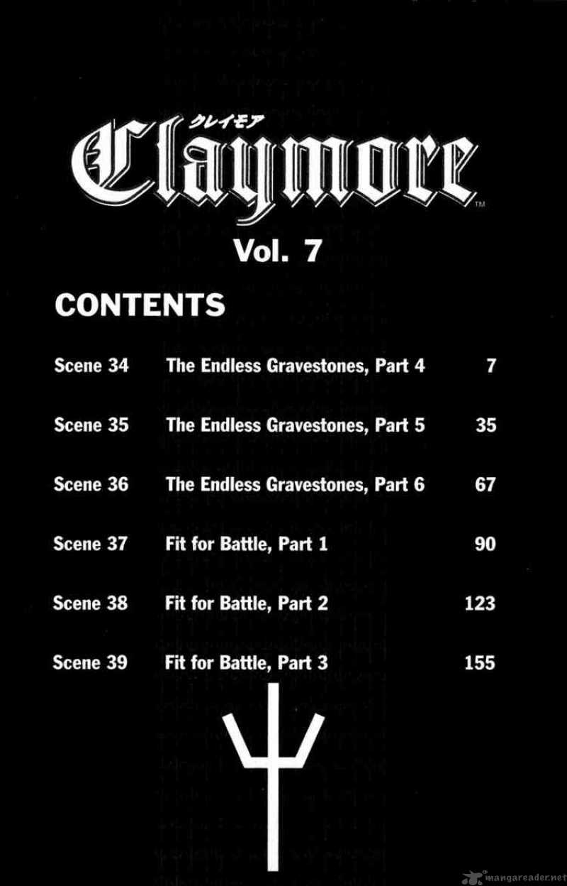 Claymore Chapter 34 Page 1