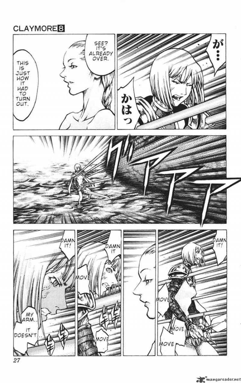 Claymore Chapter 40 Page 27