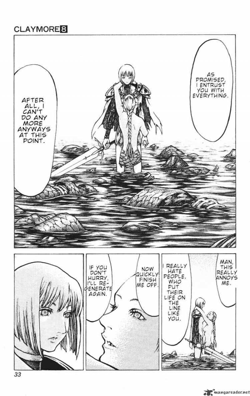 Claymore Chapter 40 Page 32