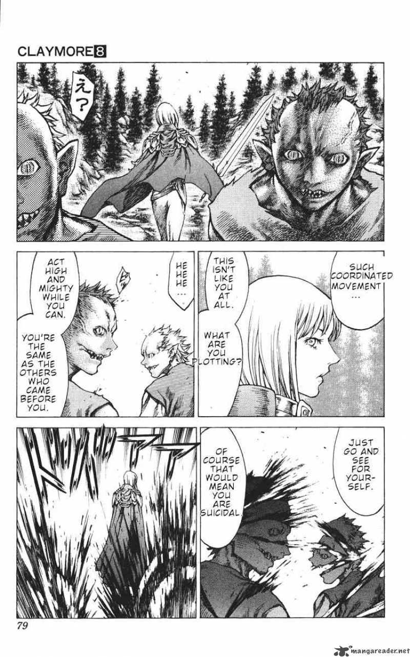 Claymore Chapter 42 Page 8