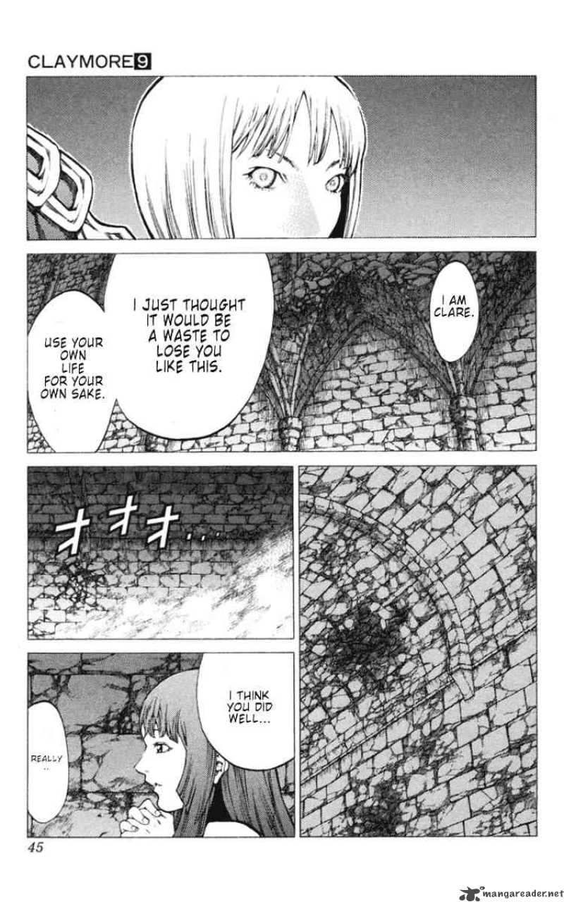Claymore Chapter 47 Page 7