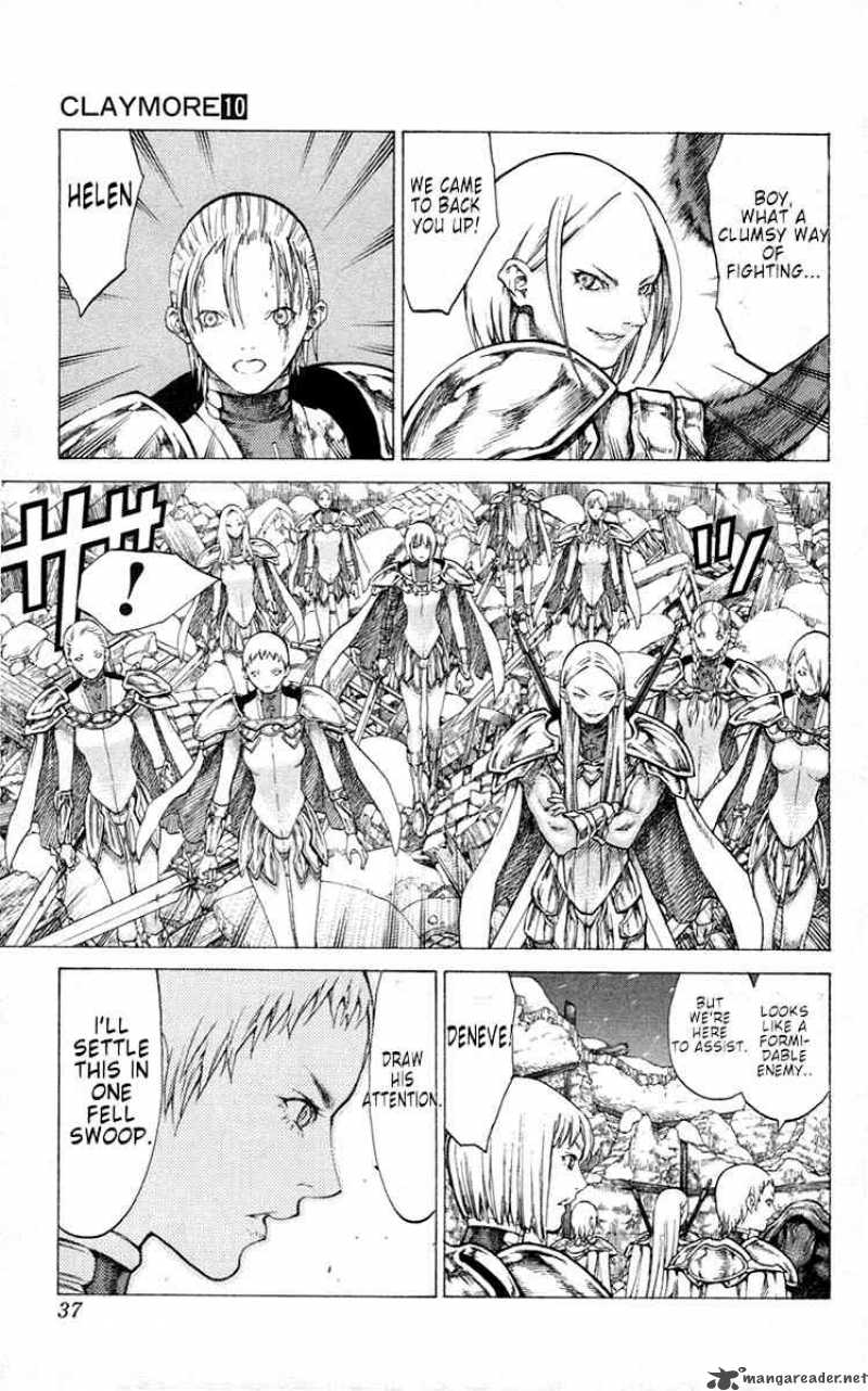 Claymore Chapter 52 Page 37