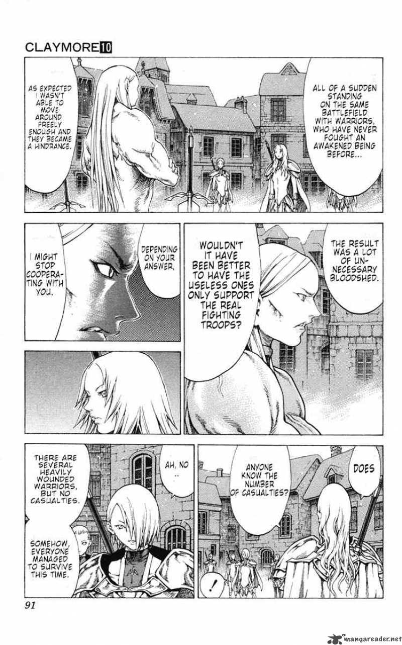Claymore Chapter 54 Page 20