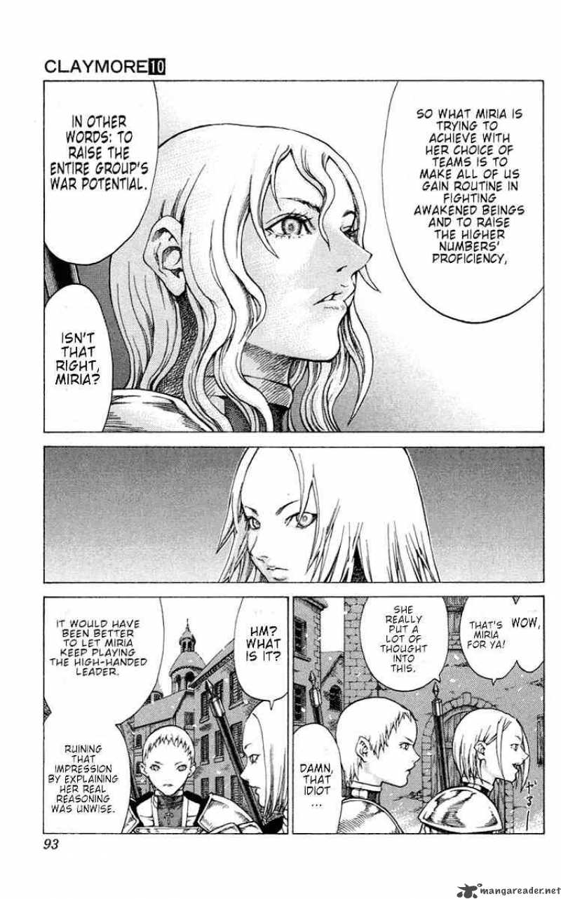 Claymore Chapter 54 Page 22