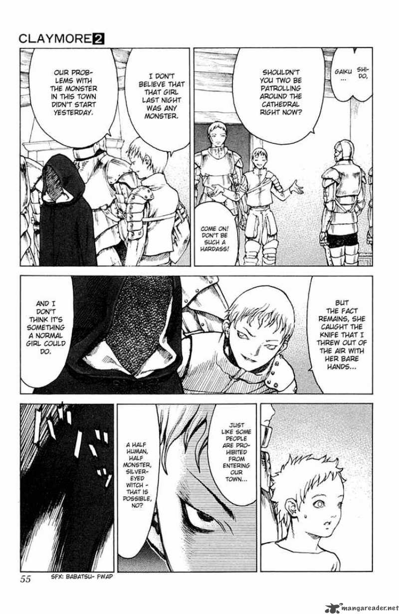 Claymore Chapter 6 Page 8